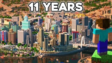 the biggest city in minecraft.